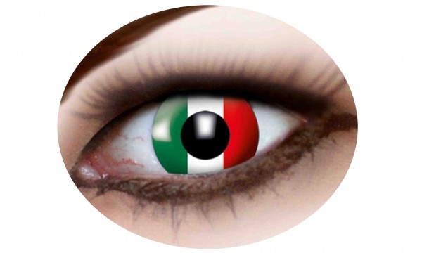 Motivlinsen Italien Flagge  2 Stck  Jahreslinsen